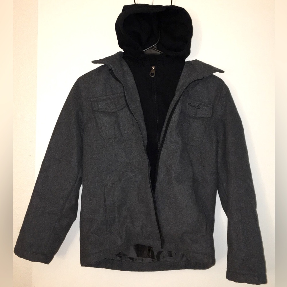 Boys Airwalk Jacket With hoodie size 10/12